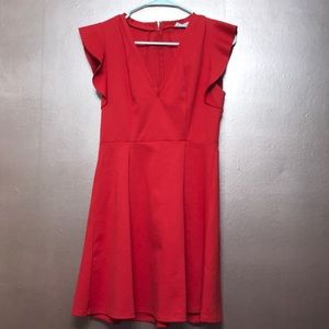 BCBG red dress